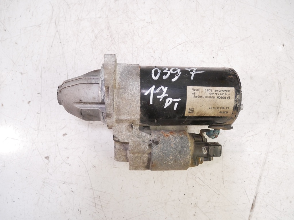 [MTD-412271] Motor de arranque BMW Serie 3 F30 F31 320 2.0 i xDrive N20B20B 8612576 0001147425