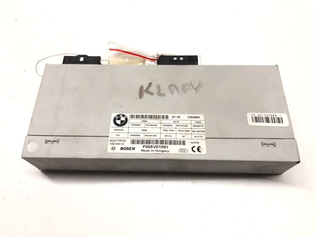 [STARK-570476] Módulo de control BMW Serie 7 (F01, F02, F03, F04) 2008-2015 750i/Li 300 kW