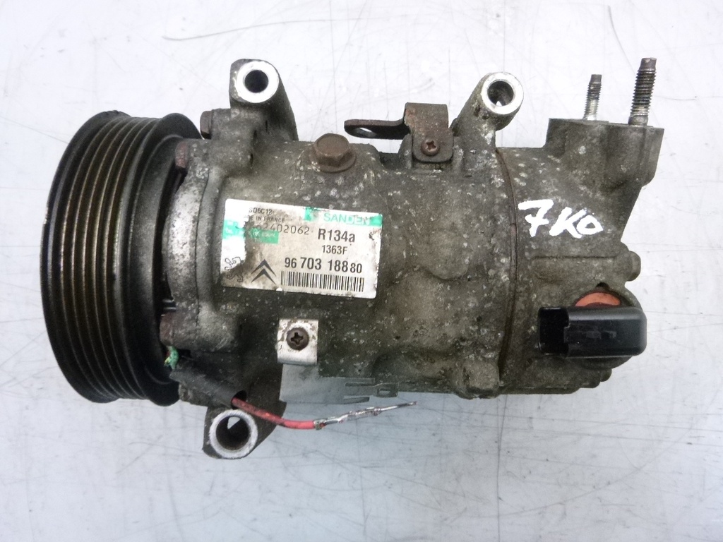 [MTD-311532] Compresor de aire acondicionado Citroen Peugeot 207 308 Partner 1.6 HDi 92CV 9670318880