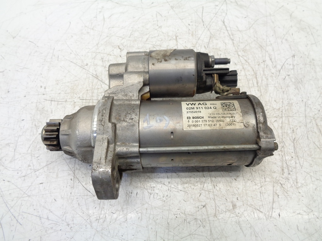 [MTD-361438] Motor de arranque para Audi A3 S3 8V 2.0 TFSI CJX CJXB CJXF 02M911024Q