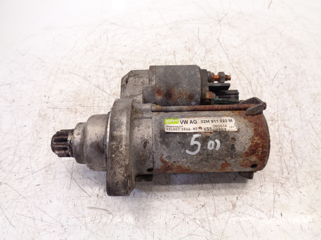 [MTD-361668] Motor de arranque Audi Seat Skoda VW TT 8J 2.0 TFSI gasolina ref. 02M911023M