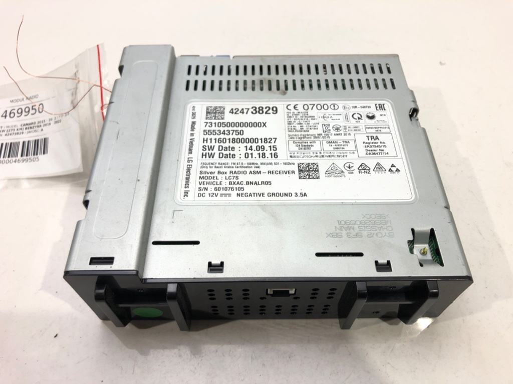 [STARK-469950] Módulo de control Chevrolet Camaro 2015-2022 2.0 Turbo 202 kW 275 CV