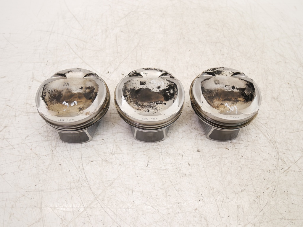 [MTD-396209] 3x Pistón Opel Vauxhall Corsa F 1.2 68 EB2ADTD O4Y F12XHL N288E 34RB