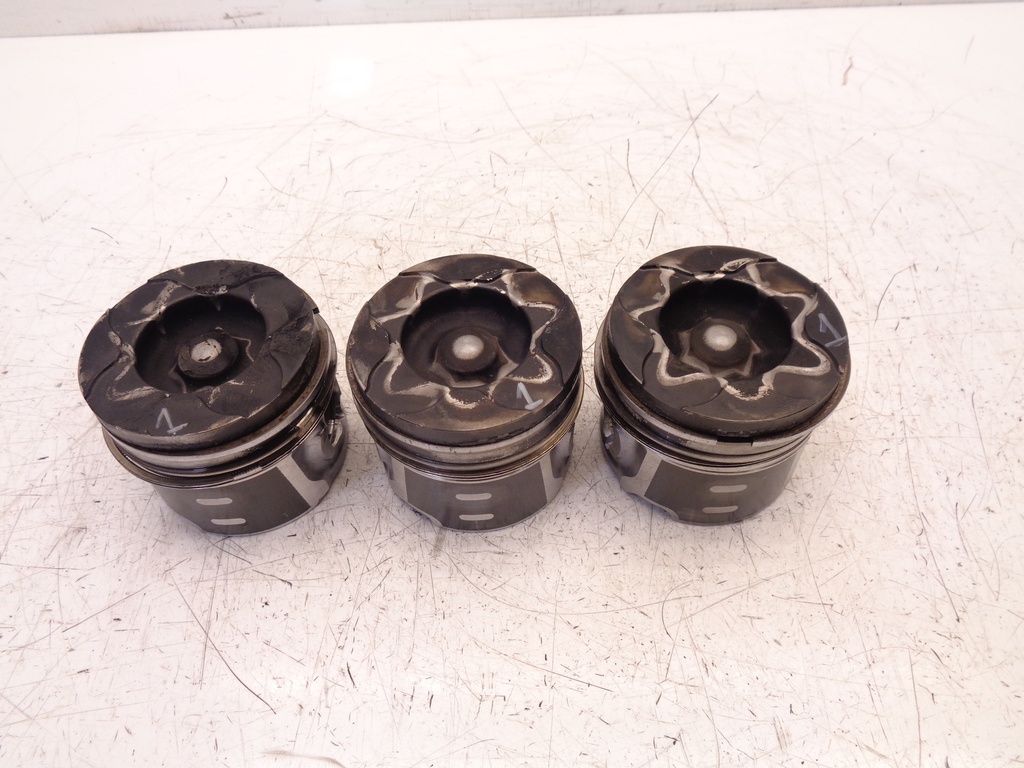 [MTD-362185] 3x Pistón para Ford Focus C-Max 1.6 TDCi Diésel G8DD 75L93