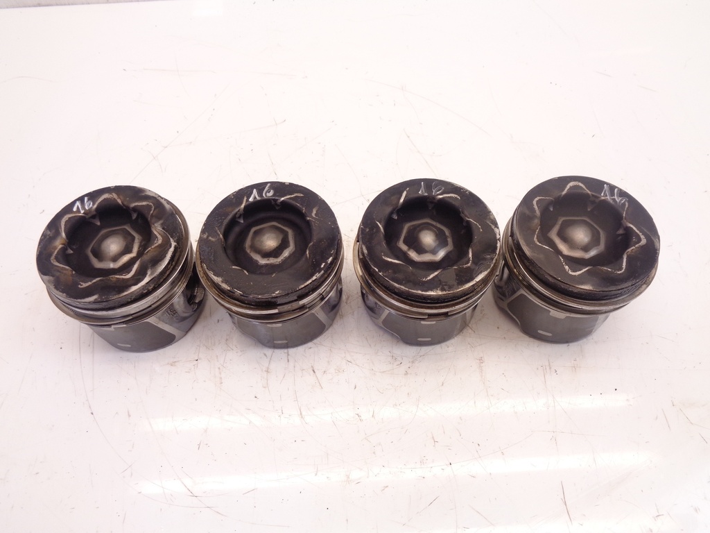 [MTD-365105] 4 Pistones Ford Fiesta VI 1.4 TDCi KVJA 074132