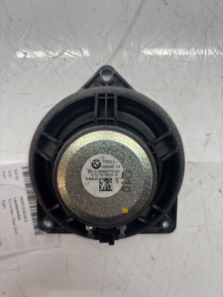 [MTD-505333] Altavoz Mini Countryman Cooper D R60 1.6 Diesel N47C16A 9288770