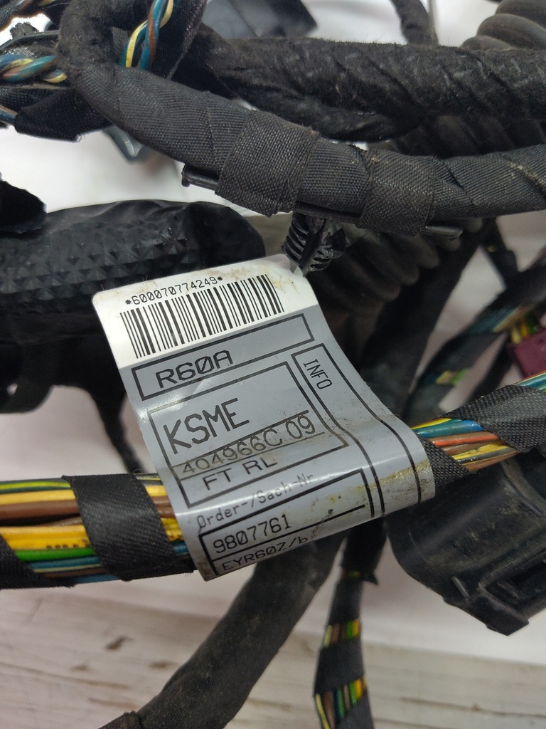 [MTD-507888] Cableado de puerta delantera derecha Mini Countryman R60 1.6 D All4 N47C16A 9805461