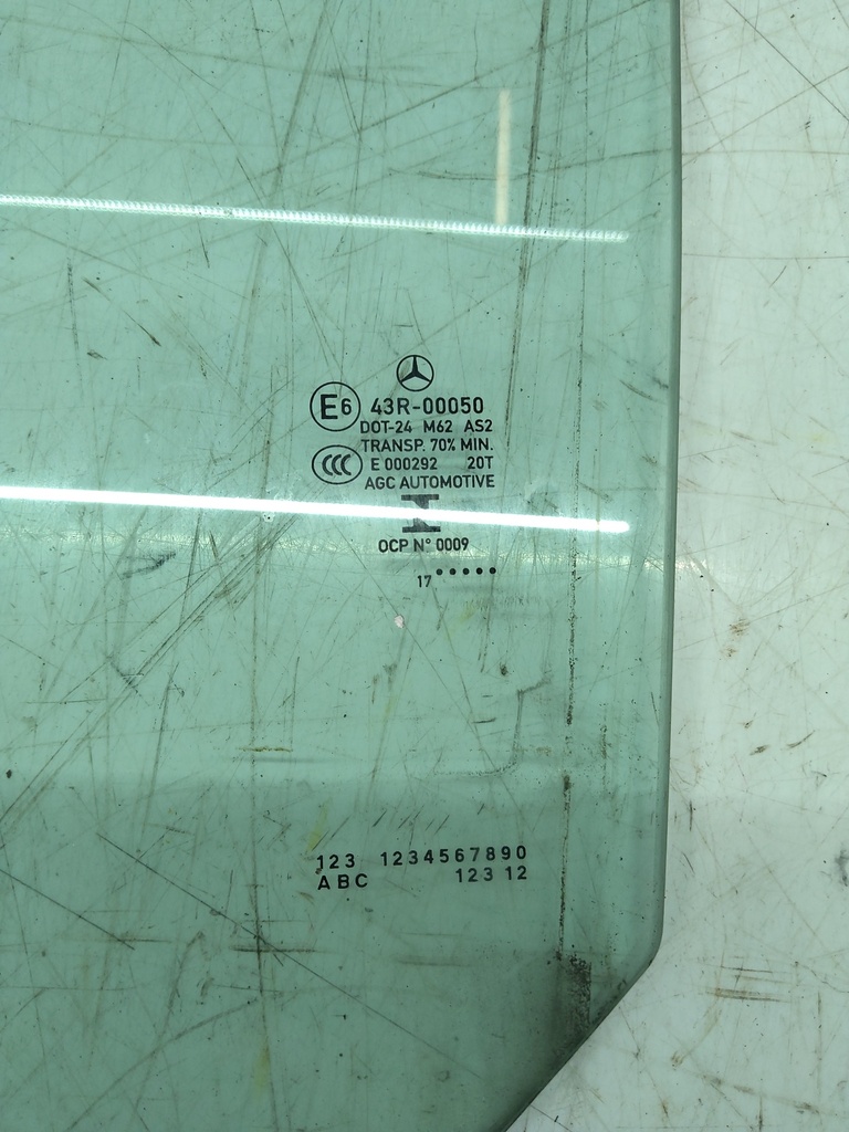 [MTD-514285] Cristal trasero izquierdo Mercedes CLA C117 1.6 M270.910 A1177350110