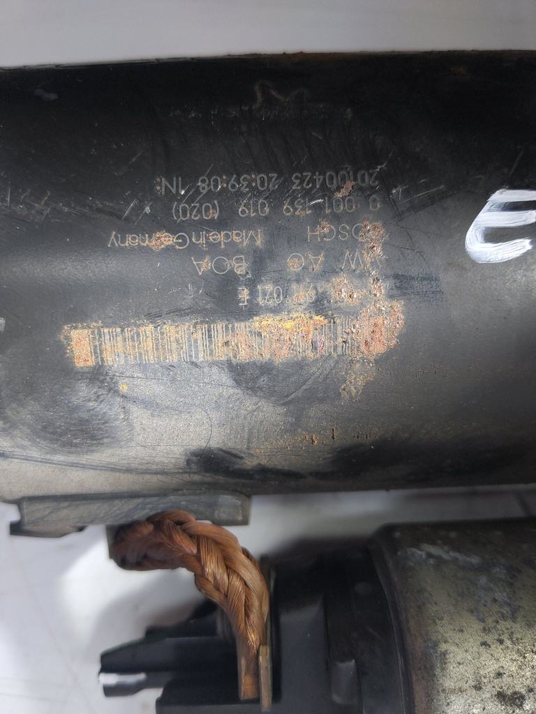 [MTD-516796] Motor de arranque Audi A5 2.0 TDI CAHA CAH 03L911021E