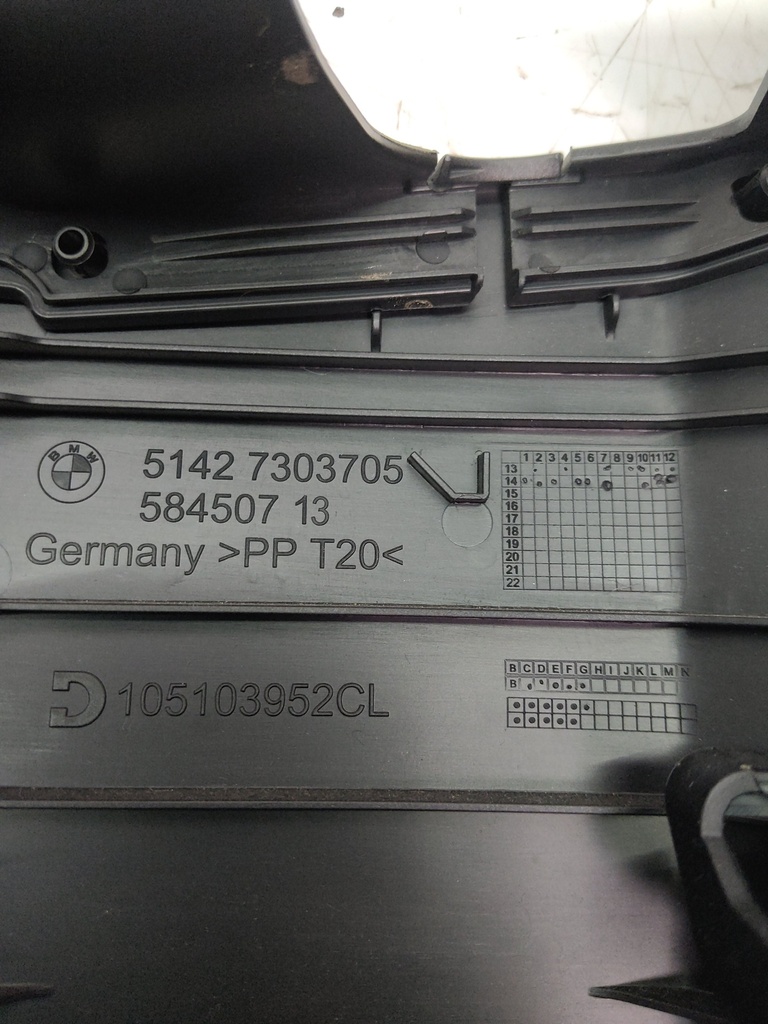 [MTD-518150] Revestimiento BMW i3 I01 IB1P25B 7303705 7303703