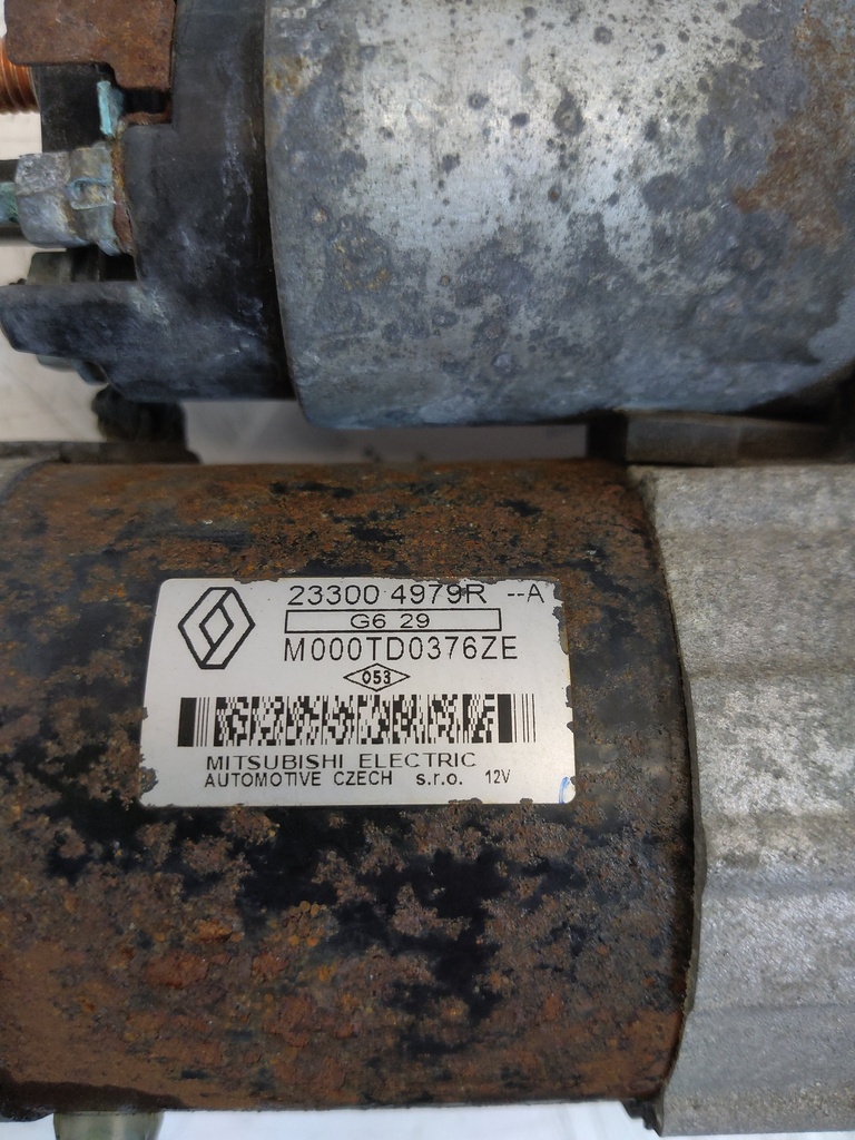 [MTD-520769] Motor de arranque Nissan Juke F15 1.2 DIG-T HRA2DDT 233004979R
