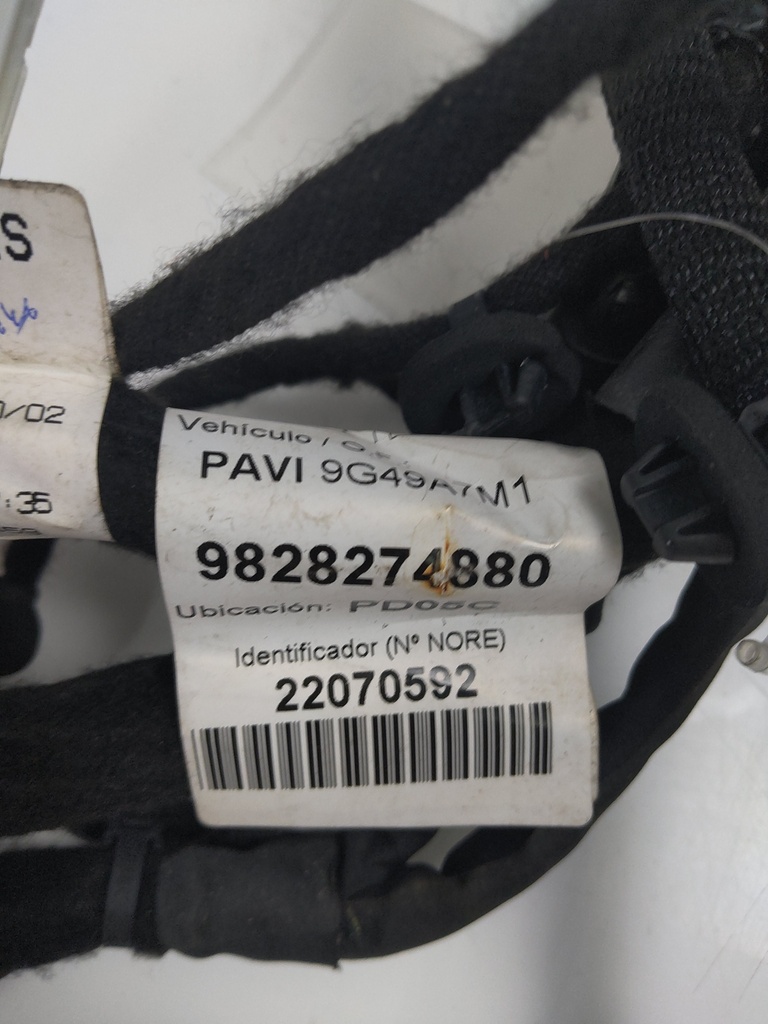 [MTD-521113] Juego de cables PEUGEOT RIFTER 1.5 Diesel YHY 9828274880