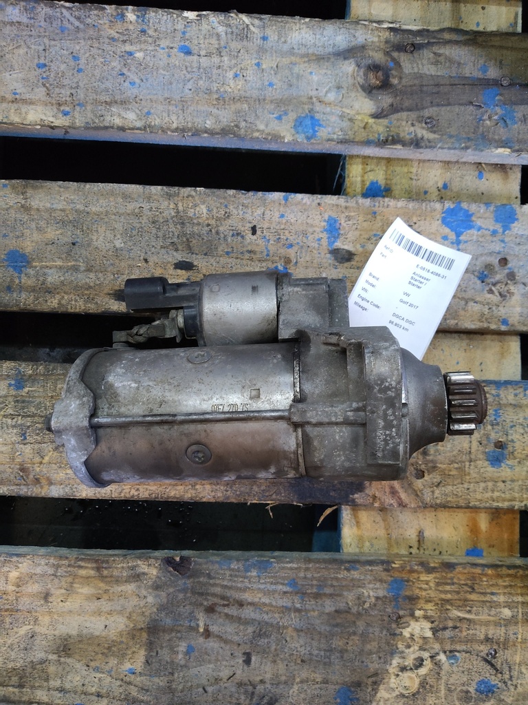 [MTD-523748] Motor de arranque VW Golf 2017 DGCA DGC 2.0 GTD 02E911022C