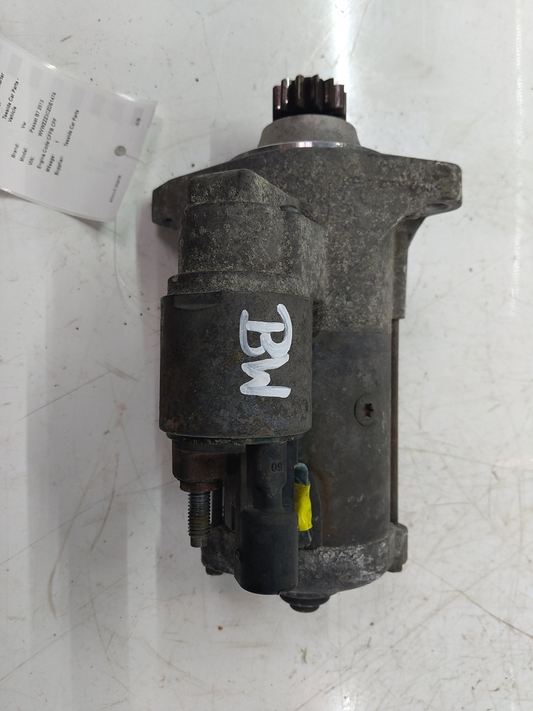 [MTD-525407] Motor de arranque Volkswagen Passat B7 2013 CFFB CFF 2.0 TDI 02E911024H