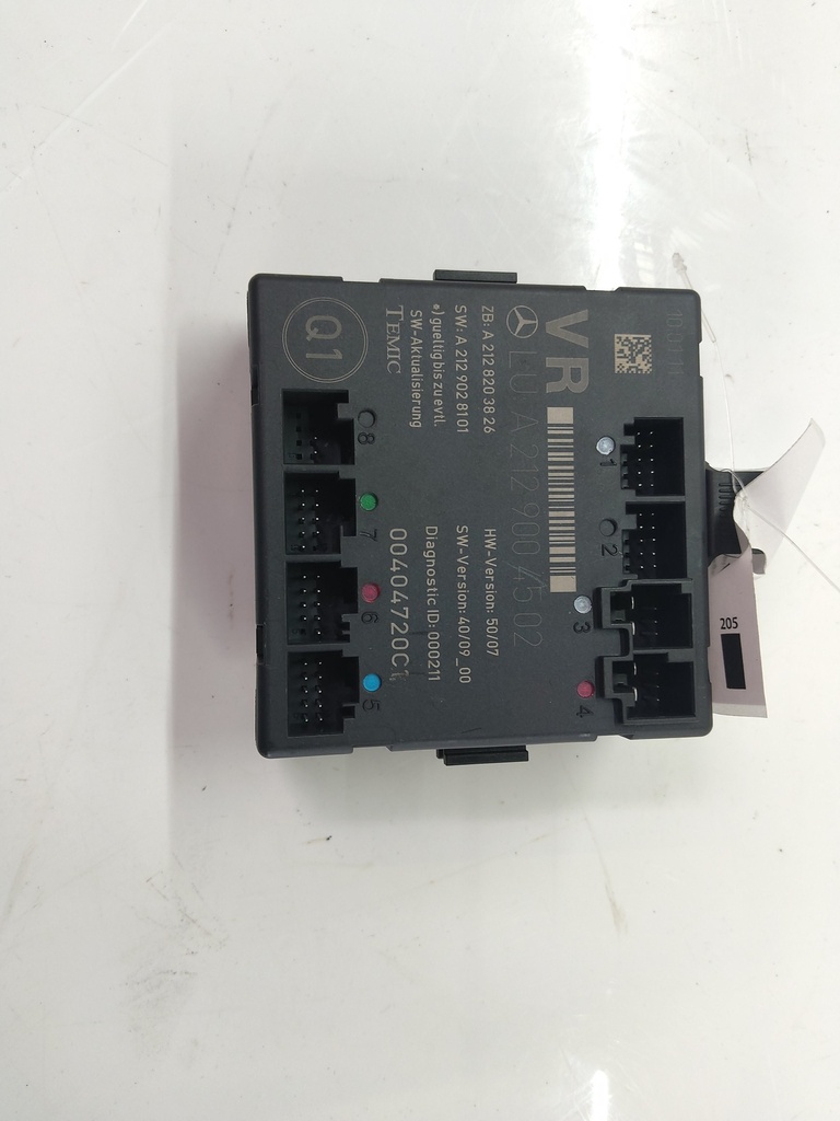 [MTD-530686] Módulo de control Mercedes Clase E W212 2011 OM651.924 2,2 E 250 CDI A2129004502