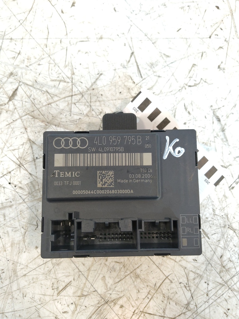 [MTD-531777] Módulo de control Audi Q7 3.0 TDI BUG 2007