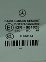 Cristal de ventana Mercedes Clase E W212 2010 OM642.850 3.0 E 350 CDI 43R001025