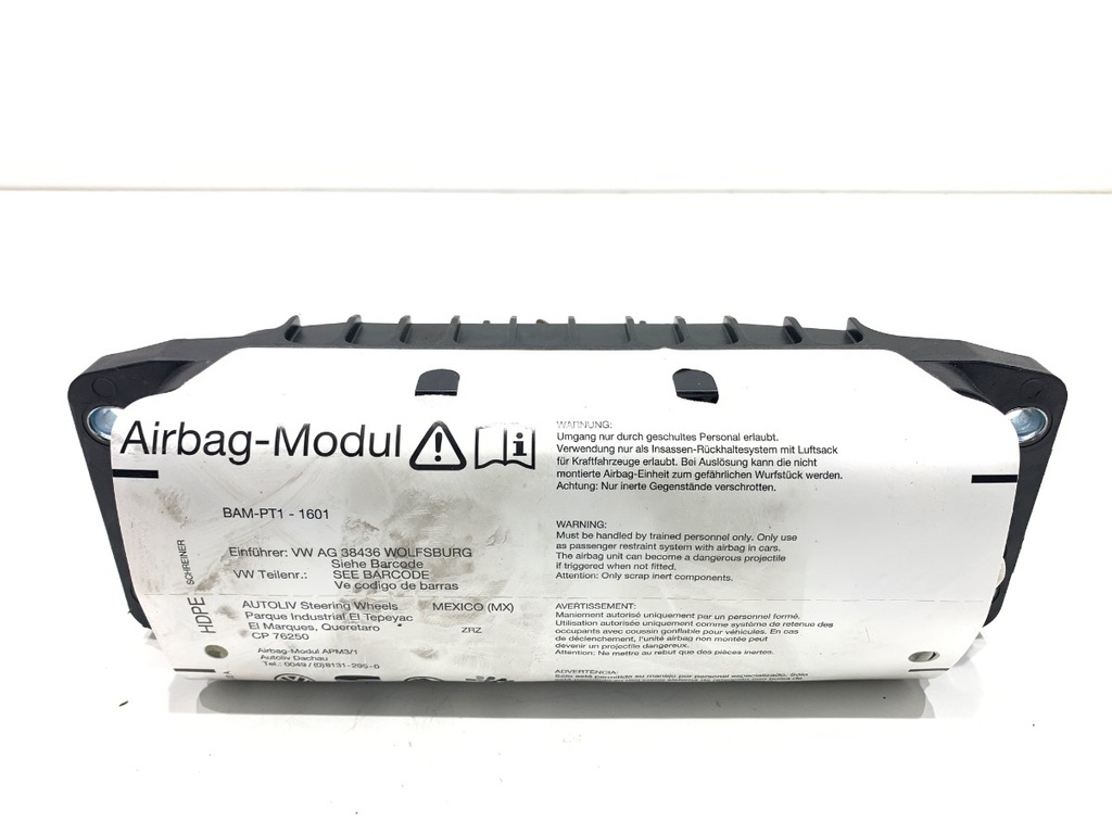 [STARK-820038] Airbag pasajero VW Golf VI Variant (AJ5) 1.6 TDI 77 kW 2009-2013