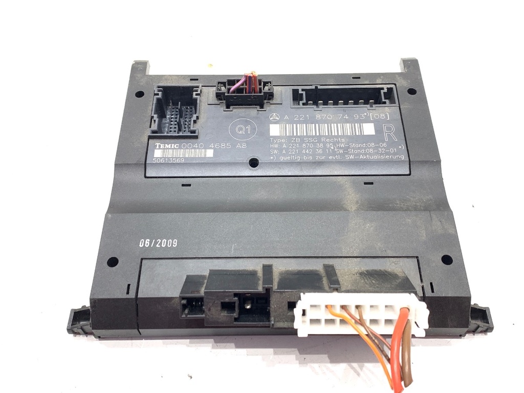 [STARK-773932] Módulo de control MERCEDES-BENZ Clase S (W221) S 400 Hybrid 2009-2013