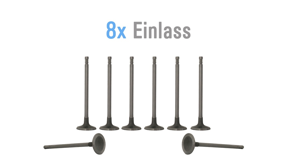 [MTD-286796] 8x Válvulas de admisión Mini 1.6 W10B16A 11347513023