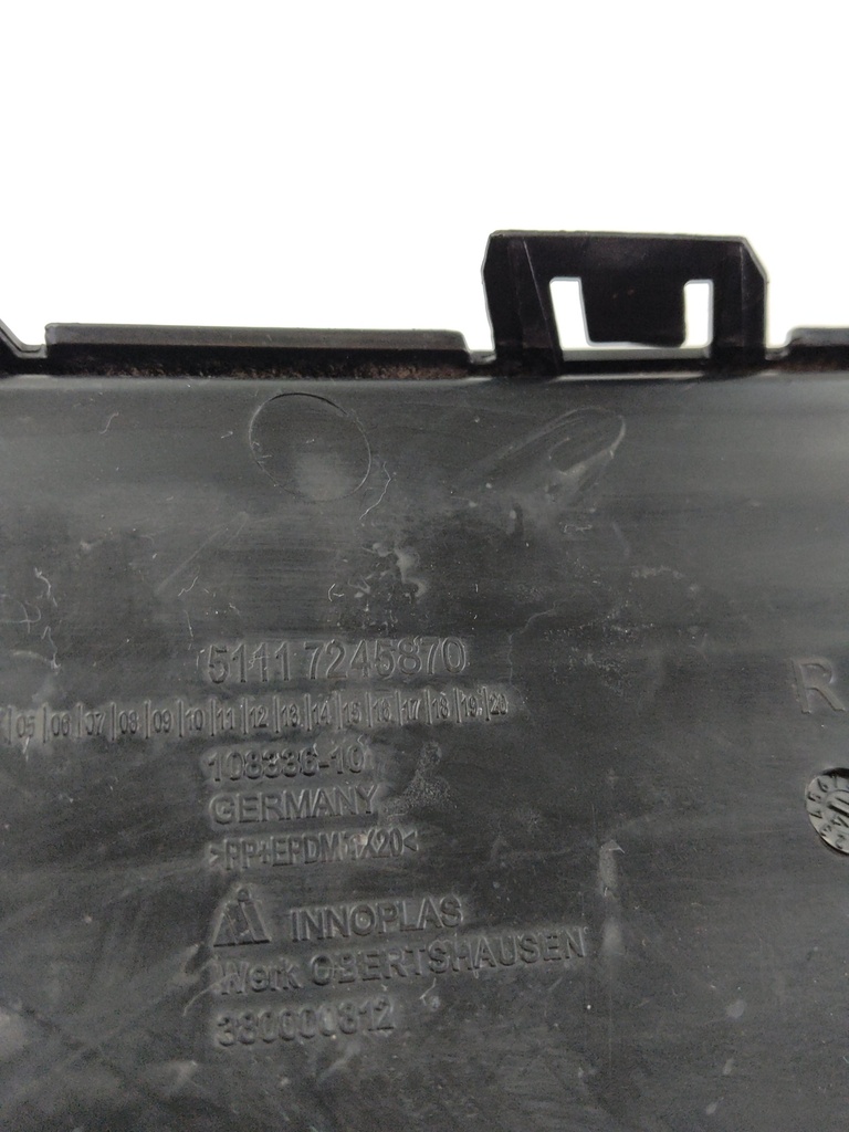 [MTD-532974] Rejilla delantera derecha BMW Serie 1 F20 2014 N47D16A 7245870