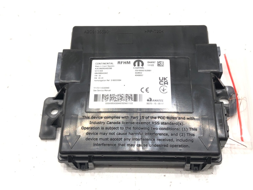 [STARK-616086] Módulo de control JEEP COMPASS (MP, M6) 1.5 T4 Hybrid 4x4 96 kW 2022-2024