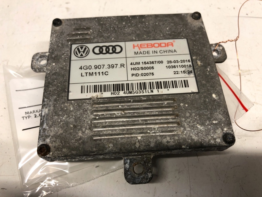[STARK-740615] Convertidor de xenón Audi A3 Limousine (8VS, 8VM) 2.0 TFSI quattro 162 kW