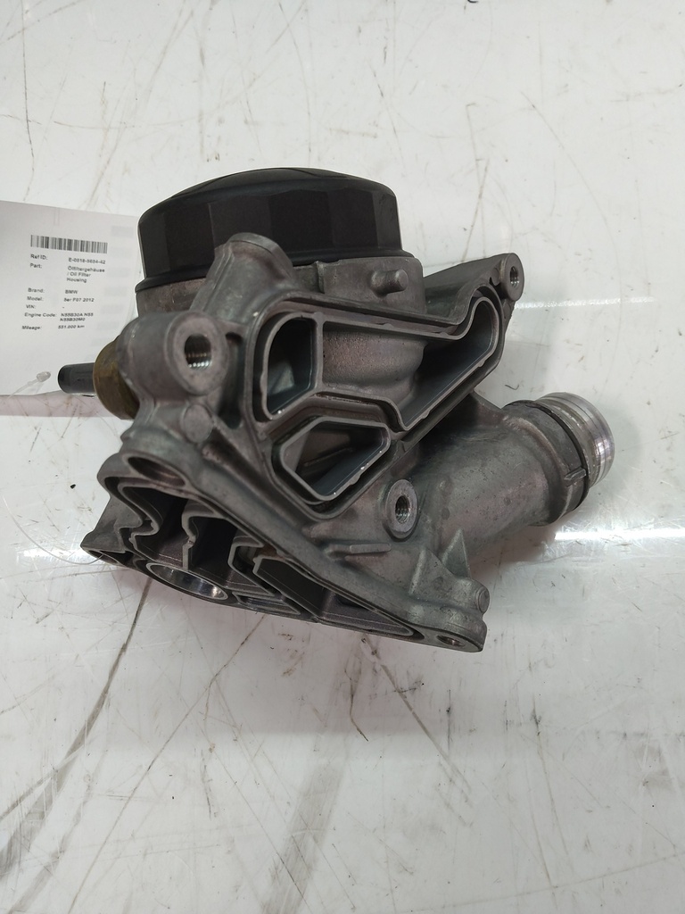 [MTD-520848] Carcasa del filtro de aceite BMW Serie 5 F07 3.0 535i N55B30A N55B30M0 7570085