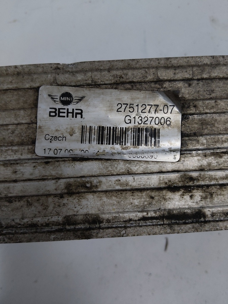 [MTD-522155] Intercooler Mini Cooper S Cabrio 2009 N14B16A N14B16 1.6 2751277