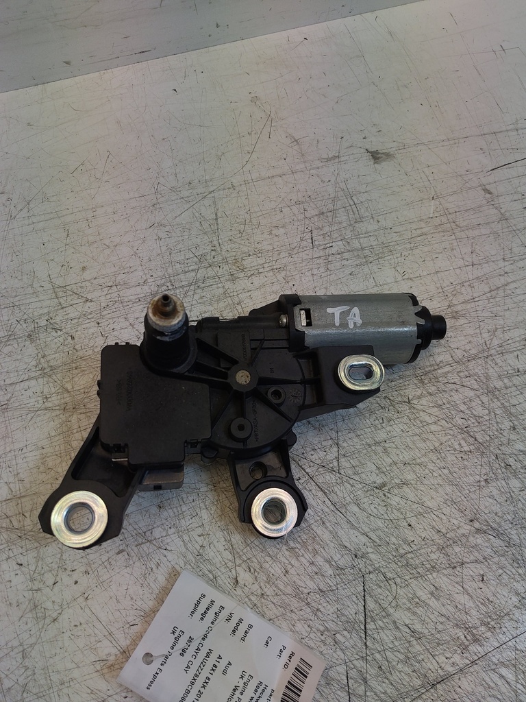 [MTD-523394] Motor del limpiaparabrisas trasero Audi A1 8X1 8XK 2012 CAYC CAY 1.6 TDI 4G9955711A