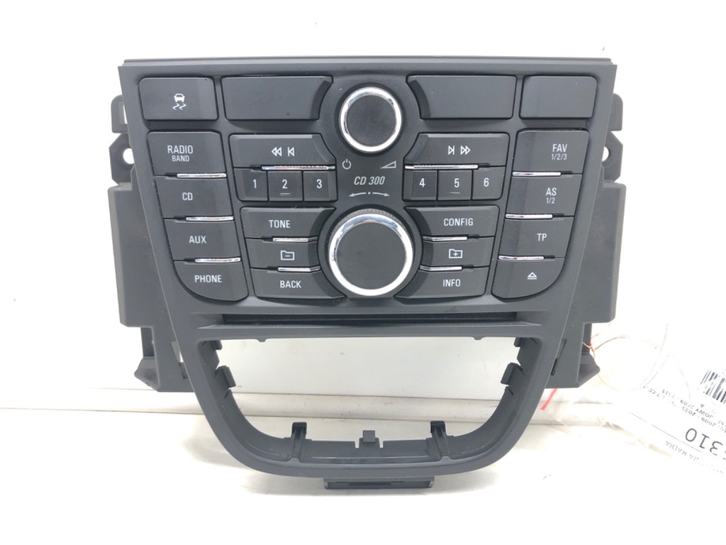 [STARK-495310] Panel de control de radio OPEL Astra J (P10) 2009-2015