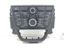 Panel de control de radio OPEL Astra J (P10) 2009-2015