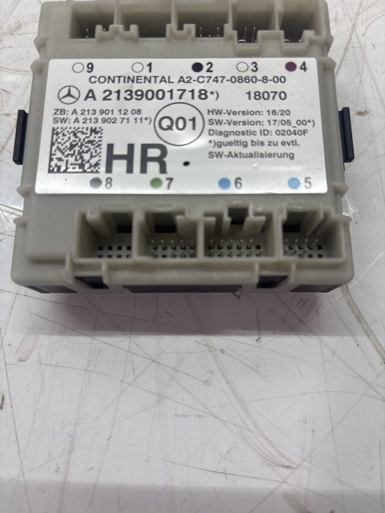 [MTD-500864] Unidad de control de puerta Mercedes E220 W212 OM654 654.920 A2139001718
