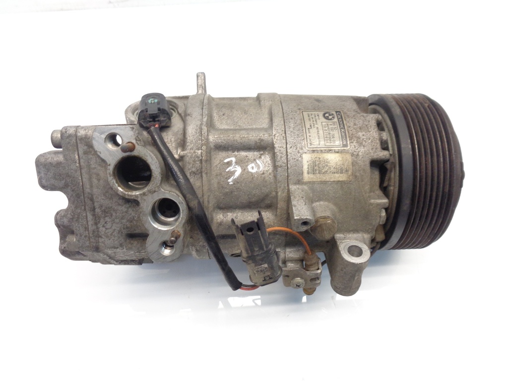 [MTD-377227] Compresor de aire acondicionado BMW Serie 1 E87 E81 / Serie 3 E90 E91 2.0i N43B20A 9182794