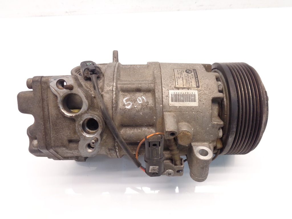 [MTD-377228] Compresor de aire acondicionado BMW Serie 1 E87 E81 Serie 3 E91 2.0 i N43B20A 9182794