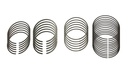 6x Segmentos de pistón 93mm Mercedes-Benz Clase C C350 3.5 272.960 NUEVO