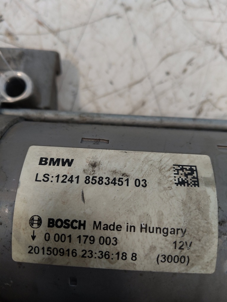 [MTD-530026] Motor de arranque BMW Serie 1 F20 1.5 116d