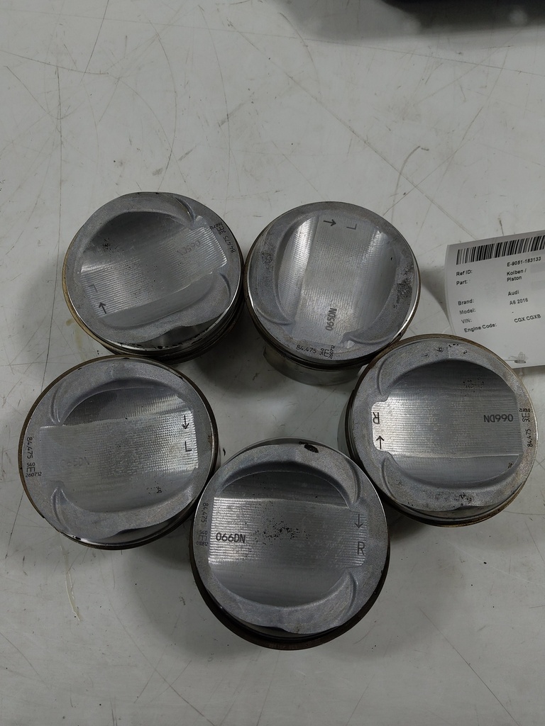 [MTD-535486] Juego de 5 pistones Audi A6 3.0 TFSI
