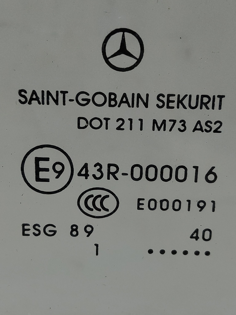 [MTD-535221] Cristal de ventana Mercedes-Benz Vito 2.2 CDI