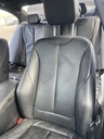 Asiento delantero izquierdo cuero negro BMW Serie 3 F30
