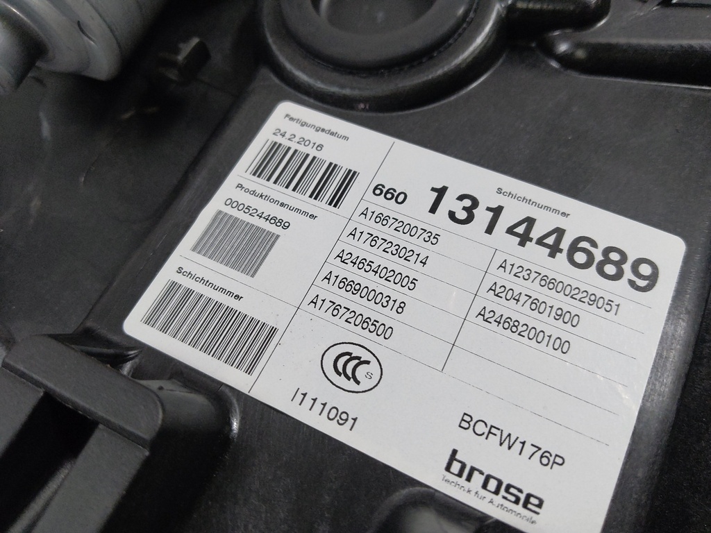 [MTD-535947] Motor de elevalunas Mercedes-Benz Clase A