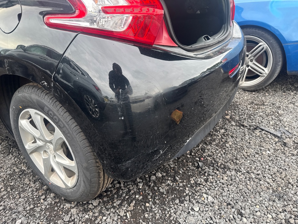 [EPE-107287] Paragolpes trasero Peugeot 208 CA 2014 KTV BLACK PEARL PAINT