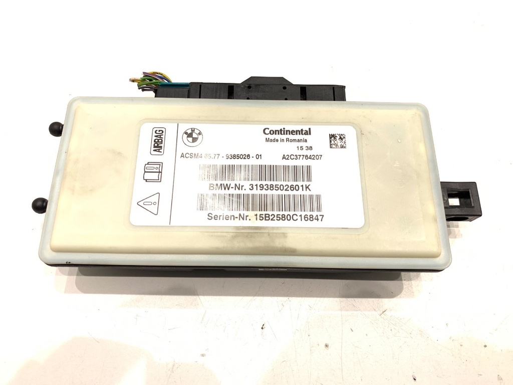[STARK-803579] Sensor de airbag BMW Serie 3 (F30, F80) 2011-2018 9385026