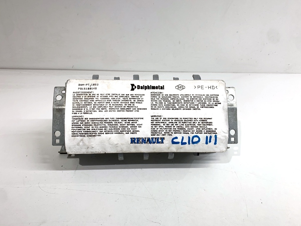 [STARK-822432] Cojín de airbag pasajero Renault Clio III 1.2 16V (BR0, CR0) 2005-2014