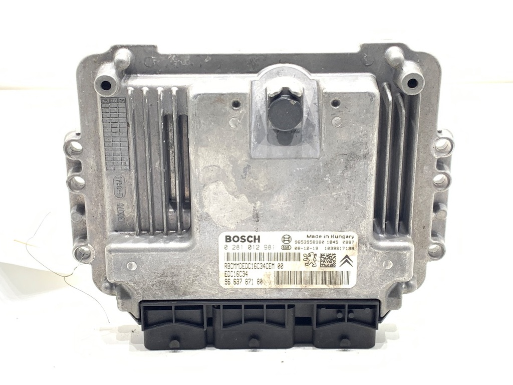 [STARK-785743] Unidad de control del motor CITROEN C4 PICASSO I (MPV) 1.6 HDi 9663787180
