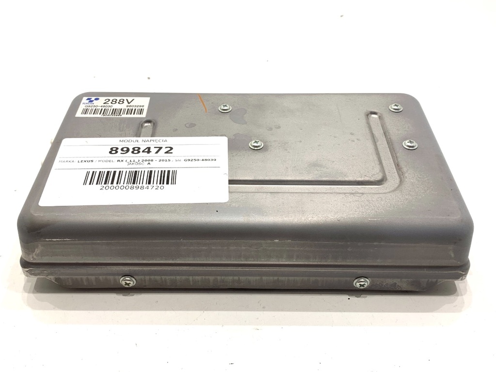 [STARK-898472] Módulo de control LEXUS RX (_L1_) 2008-2015 450h (GYL10_)