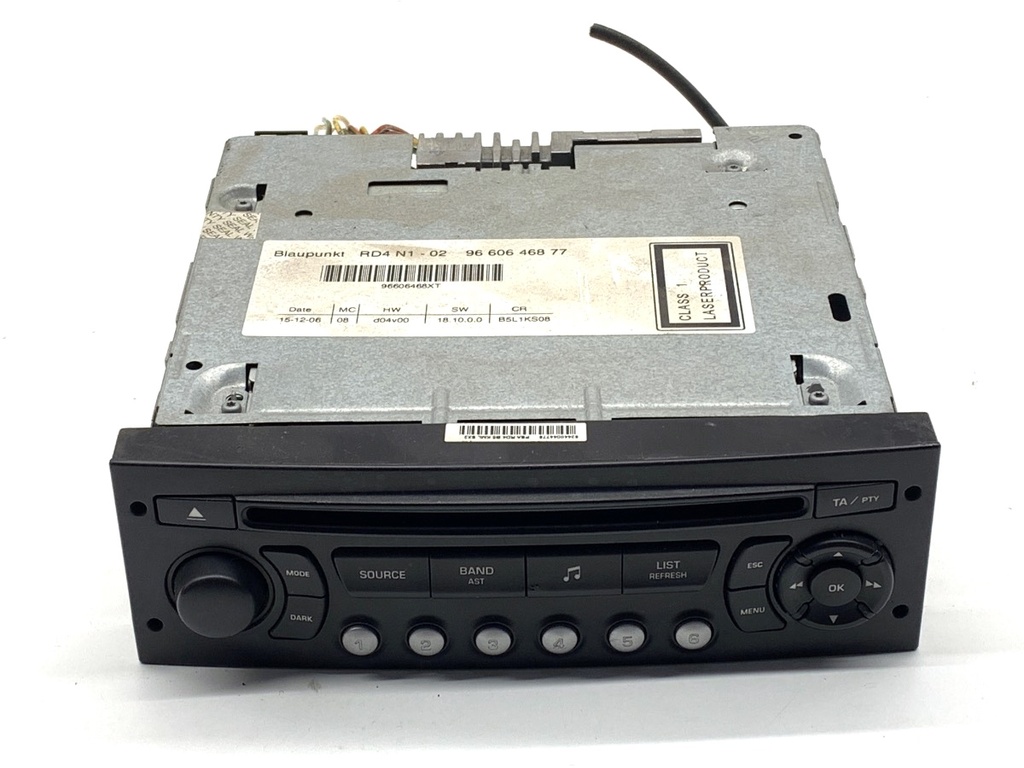 [STARK-898687] Radio Citroën C4 Coupé (LA_) 1.6 HDi 66 kW (90 CV) 2004 - 2011