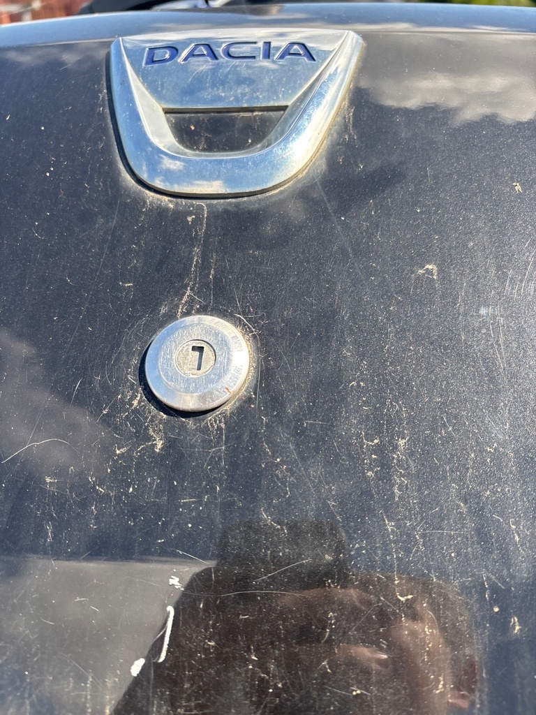 [EPE-111607] Tirador de apertura del portón trasero Dacia Sandero 2014 BLACK