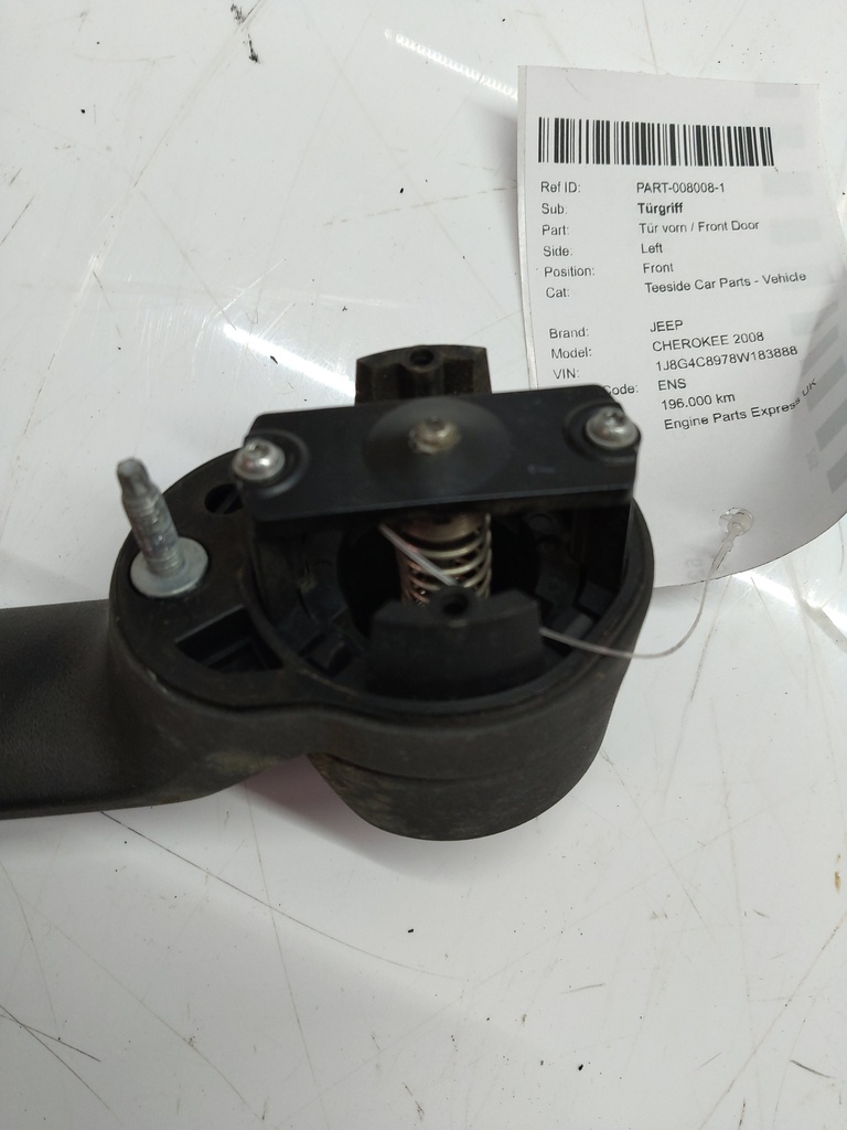 [MTD-508520] Manija de puerta delantera izquierda Jeep Cherokee KK 2.8 CRD 4x4 ENS 4589164AF