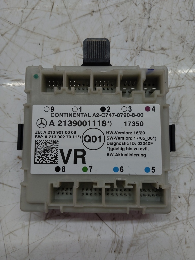 [MTD-510151] Unidad de control Mercedes Clase E W213 2.0 CDI OM654.920 A2139001118